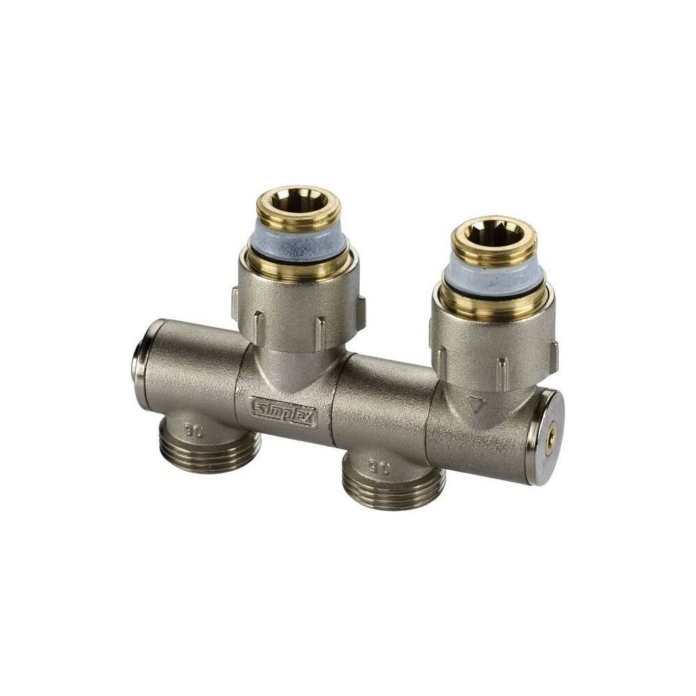 Flamco Variocon Hahnblock schwenkbar N1 G 3/4" Innengewinde x G 3/4" Außengewinde Messin... FLAMCO-F12001 4013852211315 (Abb. 2)