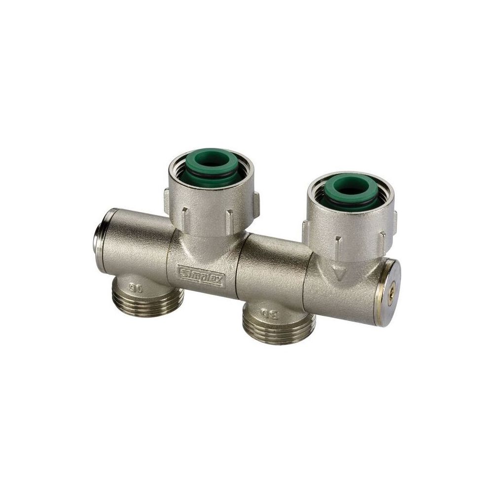 Flamco Variocon Hahnblock schwenkbar N2 G 3/4" Innengewinde x G 3/4" Außengewinde Messin... FLAMCO-F12002 4013852211339 (Abb. 2)
