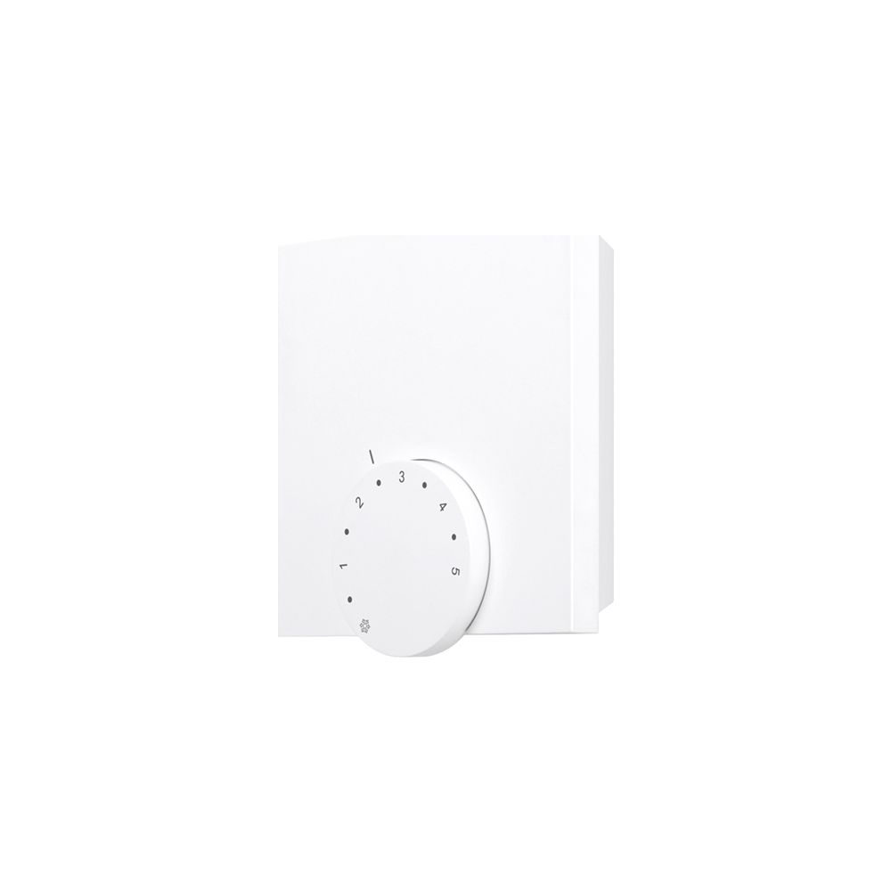 Flamco Analog Raumthermostat elektrisch 230V ohne Display, Weiß... FLAMCO-F18585 4013852249813 (Abb. 2)