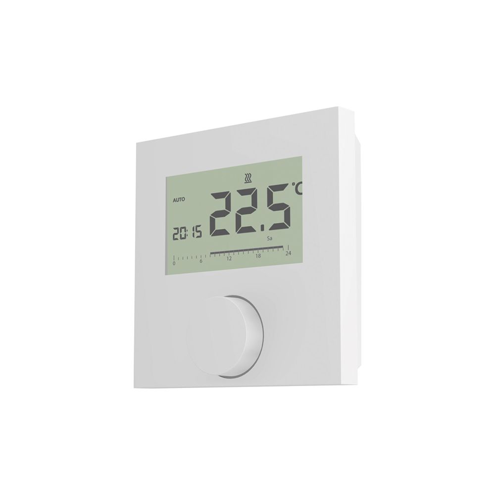 Flamco Control Raumthermostat elektrisch 230V mit Schaltuhr, zum Heizen und Kühlen... FLAMCO-F18635 4013852269798 (Abb. 2)