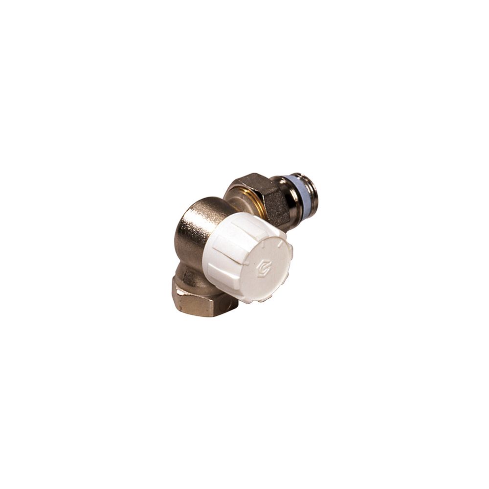 Flamco Thermostatventil Winkeleck links DN 15 mit Voreinstellung, Rp 1/2" x G 1/2" Außen... FLAMCO-F34015 4013852270374 (Abb. 2)