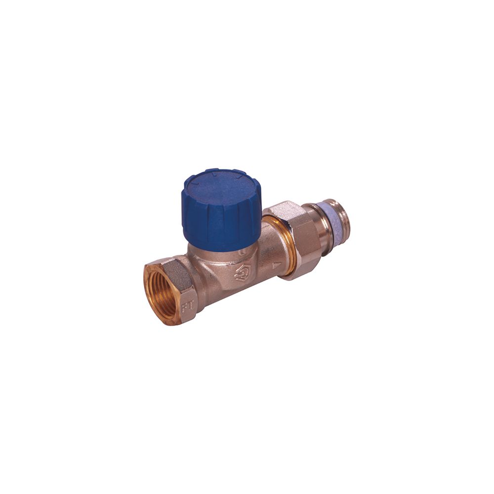 Flamco Thermostatventil Durchgang DN 15 erweiterter Kv, Rp 1/2" x G 1/2" Außengewinde, M... FLAMCO-F34020 4013852270442 (Abb. 2)