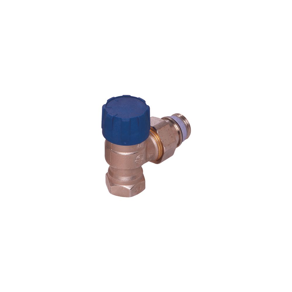 Flamco Thermostatventil Eck DN 15 erweiterter Kv, Rp 1/2" x G 1/2" Außengewinde, M30x1,5... FLAMCO-F34022 4013852270466 (Abb. 2)