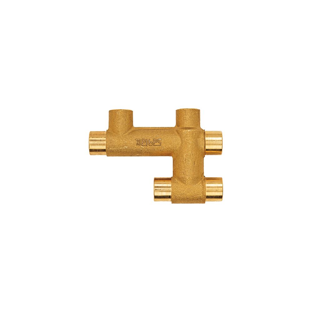 Flamco Meipass Doppelkreuzstück zu Kompaktheizkörpern Typ RA 4 HZ, HK 15mm-AA 50mm/RL 15... FLAMCO-F34162 4013852270787 (Abb. 2)