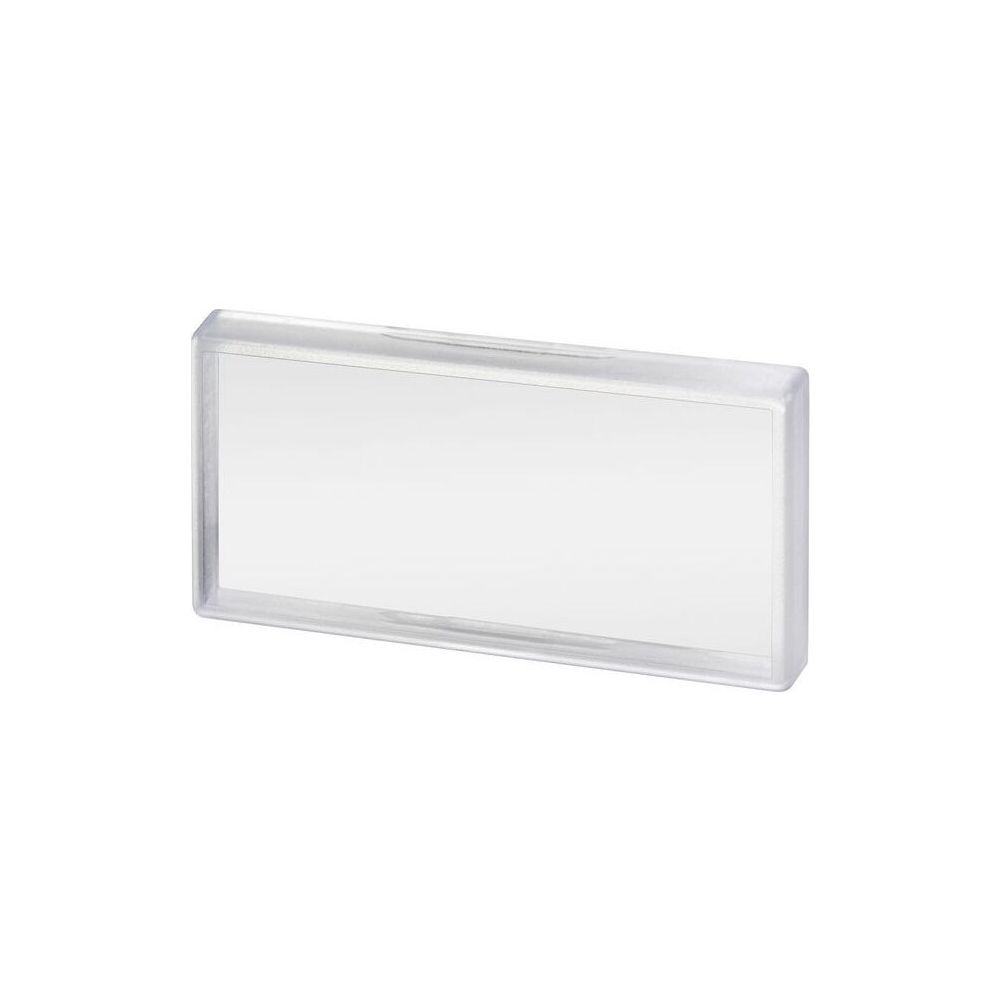 Flamco Klarsichtabdeckung für Schilder 100x50mm Kunststoff... FLAMCO-F55010 4013852216945 (Abb. 2)