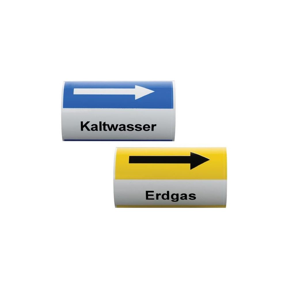 Flamco Kennzeichnungsaufkleber Kaltwasser PE, Blau... FLAMCO-F55165 4013852217829 (Abb. 2)