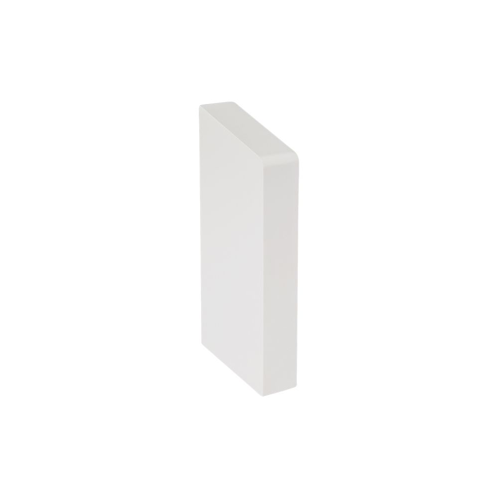 Flamco Endstück T für Sockelleiste T links Kunststoff, Weiß... FLAMCO-F71045 4013852221734 (Abb. 2)