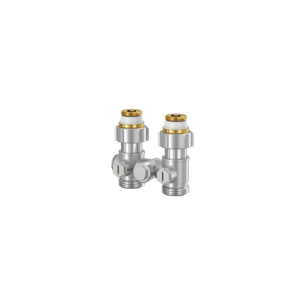 Flamco Exclusiv Durchgang Einrohr-Hahnblock D1/50 G 3/4" Innengewinde x G 3/4" Außengewi... FLAMCO-F10001 4013852200029 (Abb. 2)
