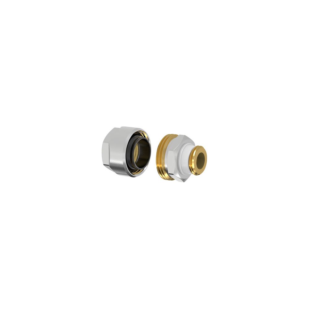 Flamco Plus DVGW Schwarzrohradapter für Rohr 1 1/4" x G1 1/4" Außengewinde mit Einschnei... FLAMCO-F13082 4013852265622 (Abb. 2)