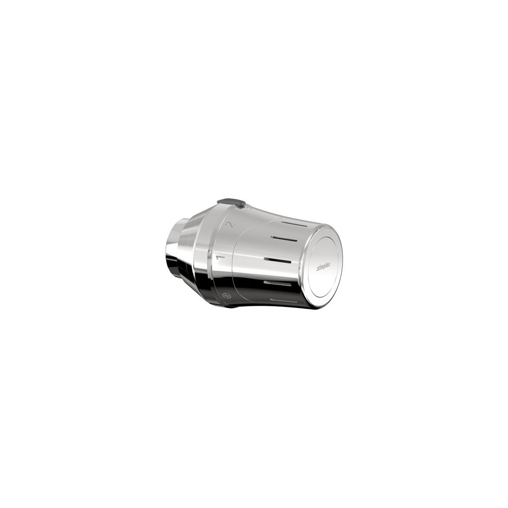 Flamco Exklusiv-Thermostatkopf TC-E1 Klemmanschluss mit Nullstellung, Chrom... FLAMCO-F35333 4013852271579 (Abb. 2)