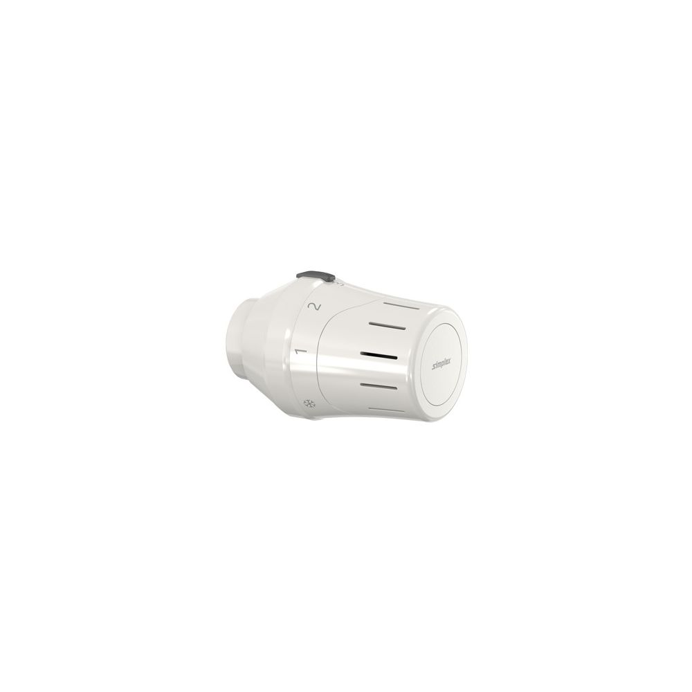 Flamco Exklusiv-Thermostatkopf TC-E1 Klemmanschluss mit Nullstellung, Weiß... FLAMCO-F35332 4013852271562 (Abb. 2)