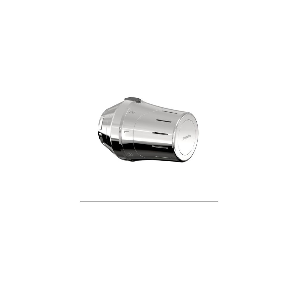 Flamco Exklusiv-Thermostatkopf TC-E1 M30x1,5 mit Nullstellung, Chrom... FLAMCO-F35331 4013852271555 (Abb. 2)