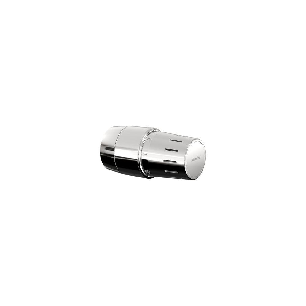 Flamco Standard-Thermostatkopf TC-S3 Klemmanschluss mit Nullstellung, Chrom... FLAMCO-F35343 4013852271616 (Abb. 2)