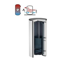 Flamco Flextherm Duo Standspeicher 1000l, Vlies-Isolierung, Weiß emailliert... FLAMCO-19305 8712874193055 (Abb. 1)