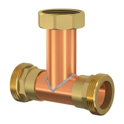 Flamco T-Stück G 1 1/2" PN 10 für Beistellbehälter... FLAMCO-17664 8712874176645 (Abb. 1)