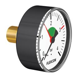 Flamco Manometer axial d. 80mm 1/4" 1,5 bar... FLAMCO-27230 8712874272309 (Abb. 1)