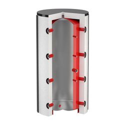 Flamco Flextherm PS Pufferspeicher 600l außen pulverbesch., innen unbeschichtet... FLAMCO-19380 8712874193802 (Abb. 1)