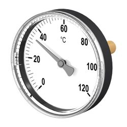 Flamco Flextherm Einbauthermometer, Flüssigkeitsausdehnungsthermometer... FLAMCO-18927 8712874189270 (Abb. 1)