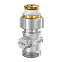 Flamco Exclusiv Durchgang Einzel-Kugelhahn D1/AG G 3/4" Innengewinde x G 3/4" Außengewin... FLAMCO-F10018 4013852200555 (Abb. 1)