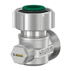 Flamco Exclusiv Eck Einzel-Kugelhahn E2/AG G 3/4" Innengewinde x G 3/4" Außengewinde Mes... FLAMCO-F10021 4013852200586 (Abb. 1)