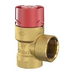 Flamco FloPress Sicherheitsventil 3 bar Rp 1/2" für Heizungsanlagen... FLAMCO-27001 8712874270015 (Abb. 1)