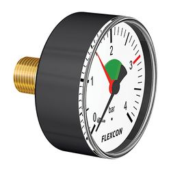 Flamco Manometer axial d. 80mm 1/4" 1,5 bar... FLAMCO-27230 8712874272309 (Abb. 1)