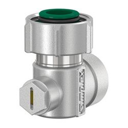 Flamco Exclusiv Eck Einzel-Kugelhahn E2/IG G 3/4" Innengewinde x Rp 1/2" Messing vernick... FLAMCO-F10025 4013852200647 (Abb. 1)