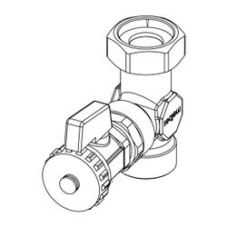 Flamco Logomini G2 Entleerungsset 3/4" 3/4" Außengewinde inklusive Kugelhahn... FLAMCO-M10730.010 4016715153463 (Abb. 1)