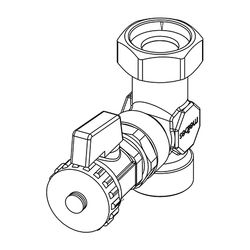 Flamco Logomini G2 Entleerungsset 3/4" 3/4" Außengewinde inklusive Kugelhahn... FLAMCO-M10730.010 4016715153463 (Abb. 1)