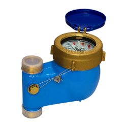 Flamco MNK-SWV Hauswasserzähler Q3 4,0m3/h Steigrohr G 1" x 105mm, DN 20, Kaltwasser, ... FLAMCO-M1788292 4018919089593 (Abb. 1)