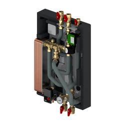Flamco Frischwasserstation thermostatisch mit Brauchwasserzirkulation, DN 25... FLAMCO-M10271.4 4016715012241 (Abb. 1)