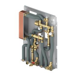 Flamco Logocomfort mit Zirkbrücke, mit 2 Kaltwasser Anschlüssen mit Balancer... FLAMCO-M11204.1 4016715029614 (Abb. 1)