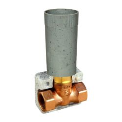 Flamco Rotguss-Unterputzventil DN 20 Muffe-Muffe... FLAMCO-M1206010 4018919002486 (Abb. 1)