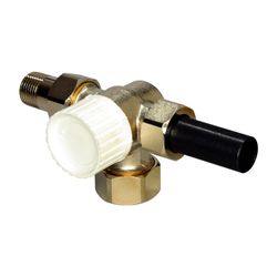 Flamco Dreiwege-Thermostatventilunterteile, DN 15 Voreinstellung, Anbindung links, kom... FLAMCO-M1234611 4018919003513 (Abb. 1)