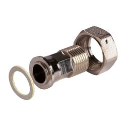 Flamco Außengewinde-Tüllenverschraubung DN 25 G 1 1/4" x R 1", blank... FLAMCO-M1270680 4018919008693 (Abb. 1)