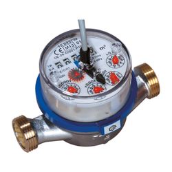 Flamco ETW-EAK Wasserzähler Impulsgeber Q3 2,5m3/h 100l/Impuls,Kaltwasser,G 3/4"x110... FLAMCO-M1275110B3 4018919078085 (Abb. 1)
