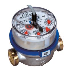 Flamco ETK-EAK Wasserzähler Impulsgeber Q3 2,5m3/h 100l/Impuls, Kaltwasser, G 3/4"x8... FLAMCO-M1275620B3 4018919077965 (Abb. 1)