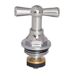 Flamco Oberteil DN 15 für Auslaufventil Knebel, glanzverchromt... FLAMCO-M1308872 4018919012737 (Abb. 1)