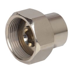 Flamco Verschraubung DN 15, Innengewindetülle flachdichtend, Überwurfmutter 3/4" x Inn... FLAMCO-M1390181 4018919017893 (Abb. 1)