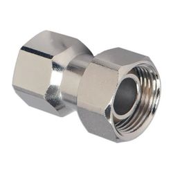 Flamco Verschraubung DN 15, Innengewindetülle flachdichtend, Überwurfmutter G 3/4" x I... FLAMCO-M1390901 4018919018296 (Abb. 1)