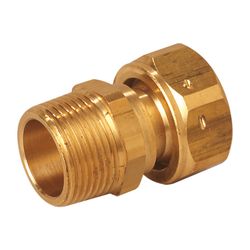 Flamco Verschraubung Innengewinde G 3/4" x Außengewinde G 3/4" blank... FLAMCO-M1394100 4018919020398 (Abb. 1)