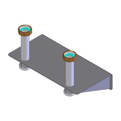 Flamco Wandhalterung für Pumpengruppen V-UK und V-MM, bis DN 32... FLAMCO-M16335.61 4016715029843 (Abb. 1)