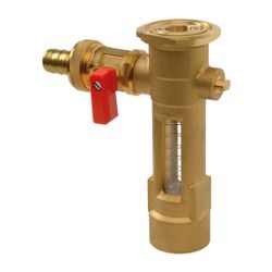 Flamco Volumenstrommesser 3/4" Innengewinde x Flansch 44,5 1,5-22l/min... FLAMCO-ME-20681.8 4016715131348 (Abb. 1)