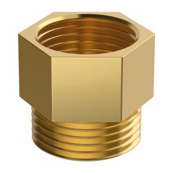 Flamco Innengewinde/Außengewinde Nippel 1" Messing, flachdichtend... FLAMCO-M43.66128MS 4016715115294 (Abb. 1)