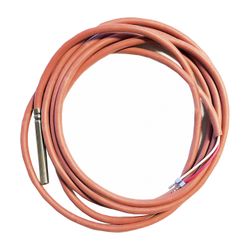 Flamco Temperaturfühler PT 1000, d. 6mm, Länge von 50mm, mit 2,5m Silikonkabel... FLAMCO-M45111.52 4016715124371 (Abb. 1)
