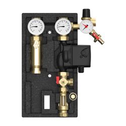 Flamco Zweistrang Solarstation S, 3/4", mit Entlüfter, mit Grundfos UPM3 Hybrid 15-70... FLAMCO-M45705.10 4016715023056 (Abb. 1)