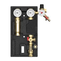 Flamco Zweistrang Solarstation S 3/4", ohne Pumpe, mit Entlüfter... FLAMCO-M45705.6EA 4016715003508 (Abb. 1)