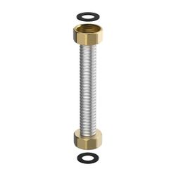 Flamco Inoflex Edelstahlwellrohr DN 20, 1" Innengewinde, 300mm... FLAMCO-M46152.30 4016715006196 (Abb. 1)