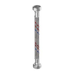 Flamco Meiflex Panzerschlauch Messinganschluss S/H/K 1/2" Innengewinde x 3/8" Inn... FLAMCO-M5715.0202.30 4016715023476 (Abb. 1)