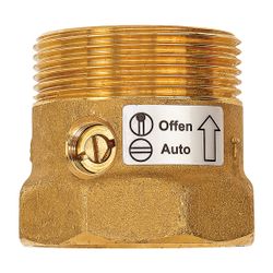 Flamco Schwerkraftbremse Typ Thermusperre 1 1/2" Außengewinde x 1 1/2" Innengewinde, mit... FLAMCO-M58131 4016715007896 (Abb. 1)